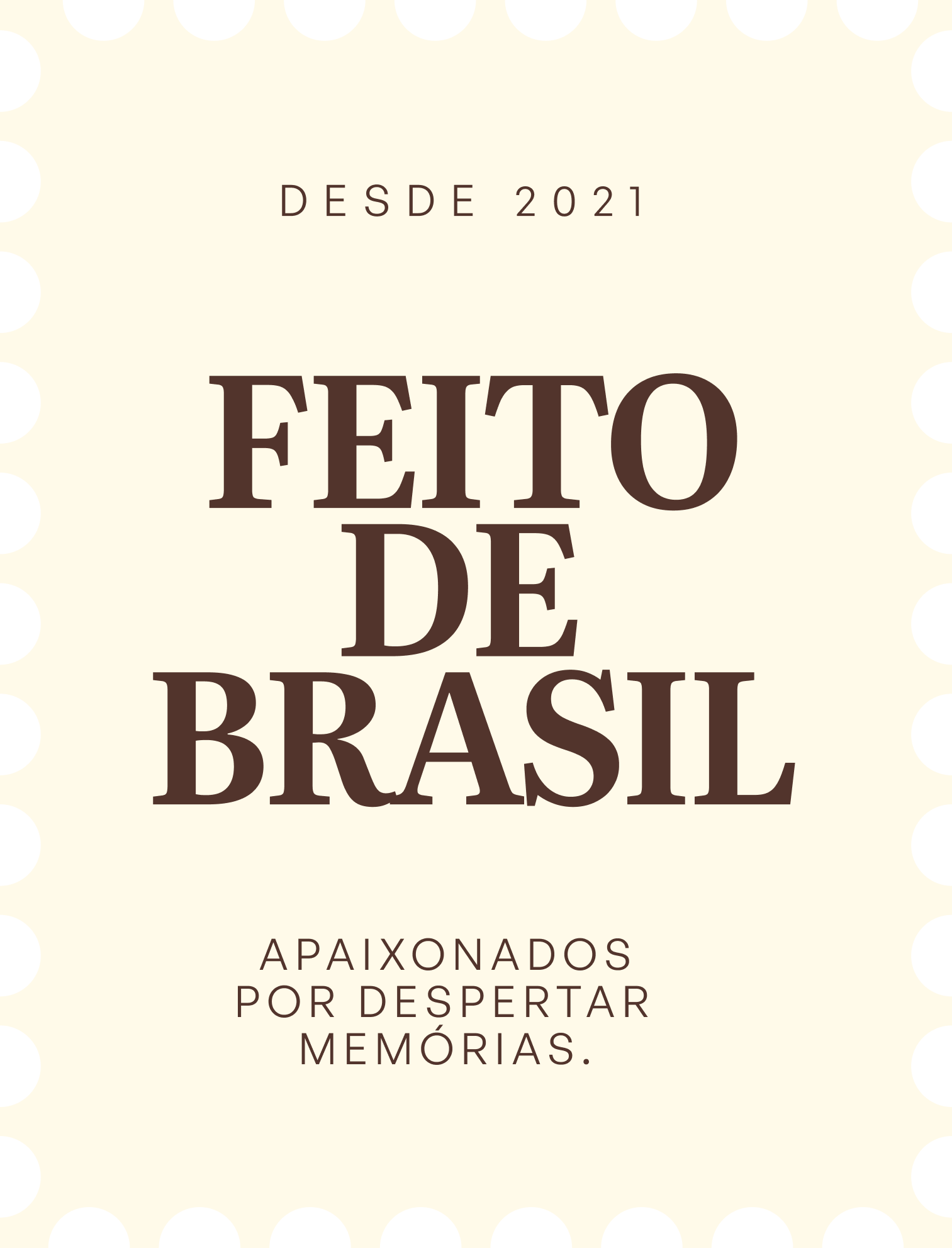 Selo feito de brasil variação 7