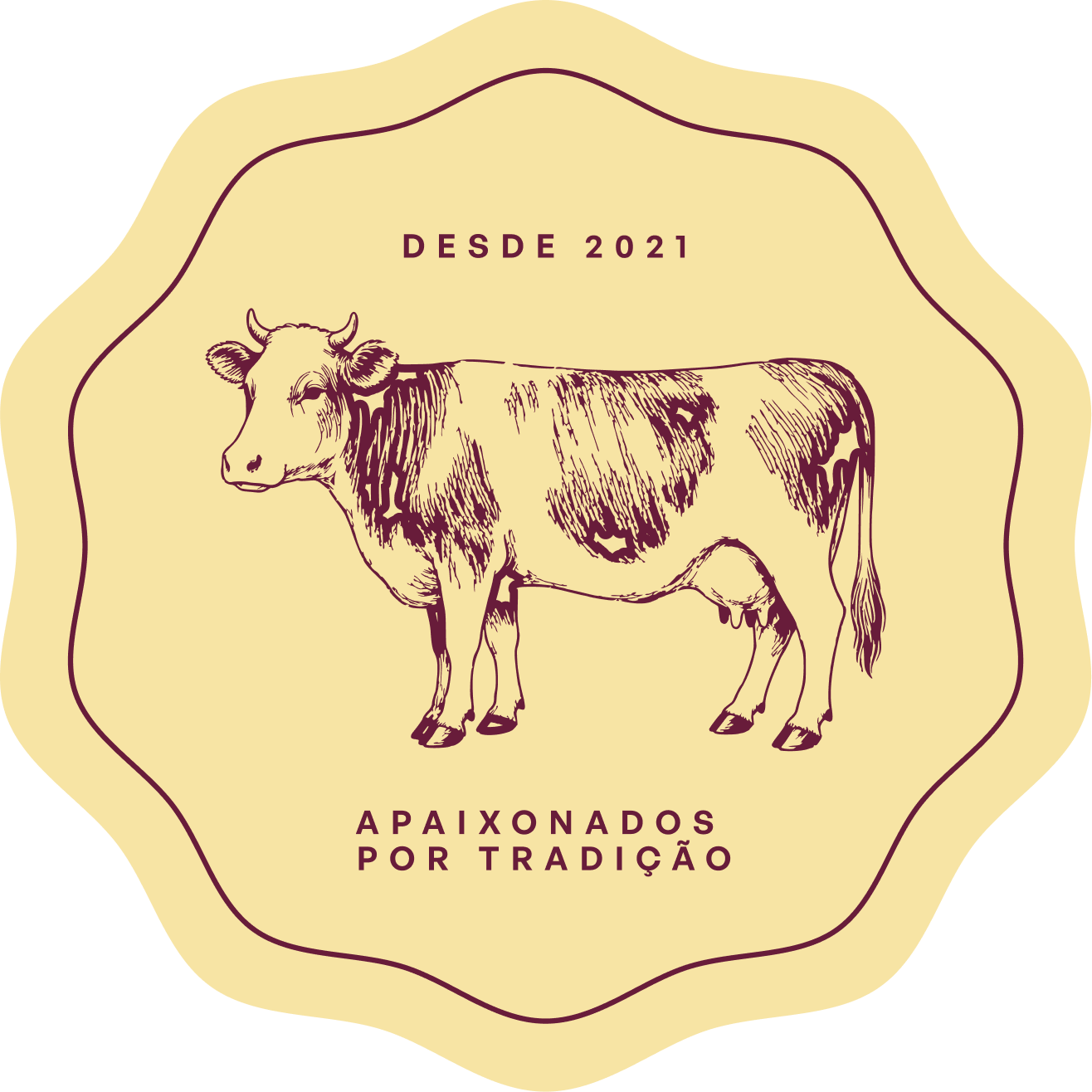 Selo vaca variação 1