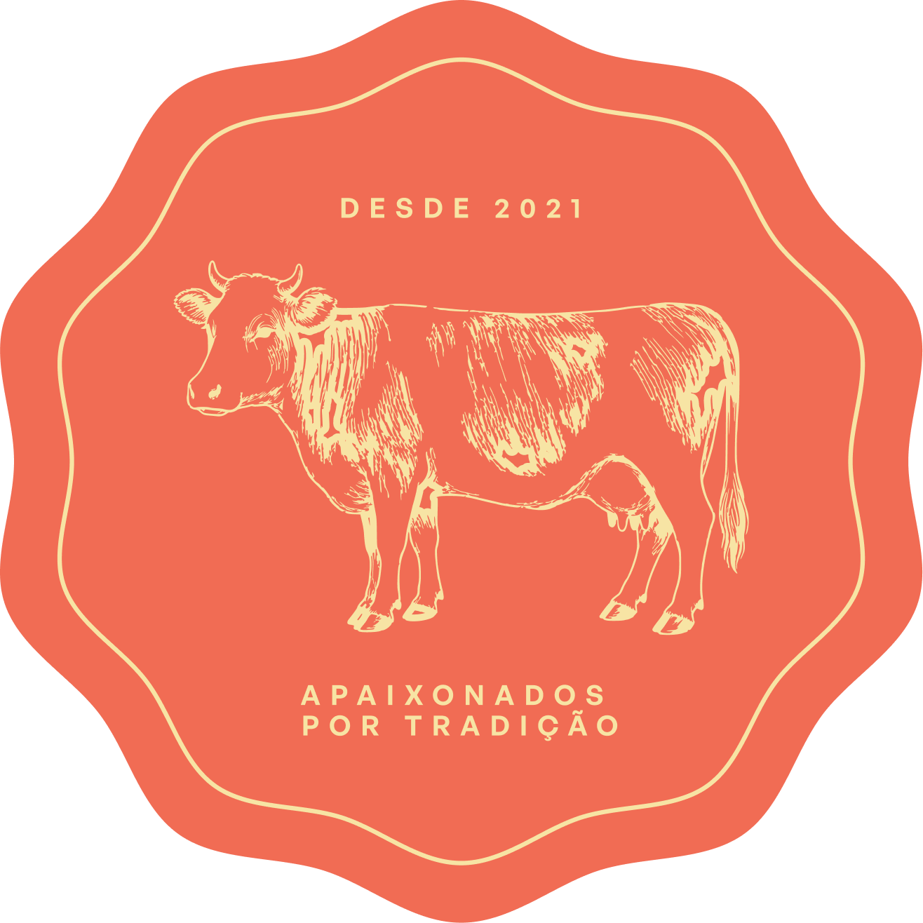 Selo vaca variação 3