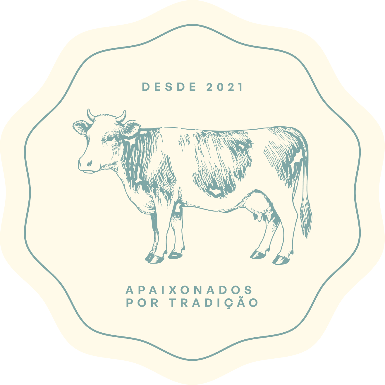 Selo vaca variação 5