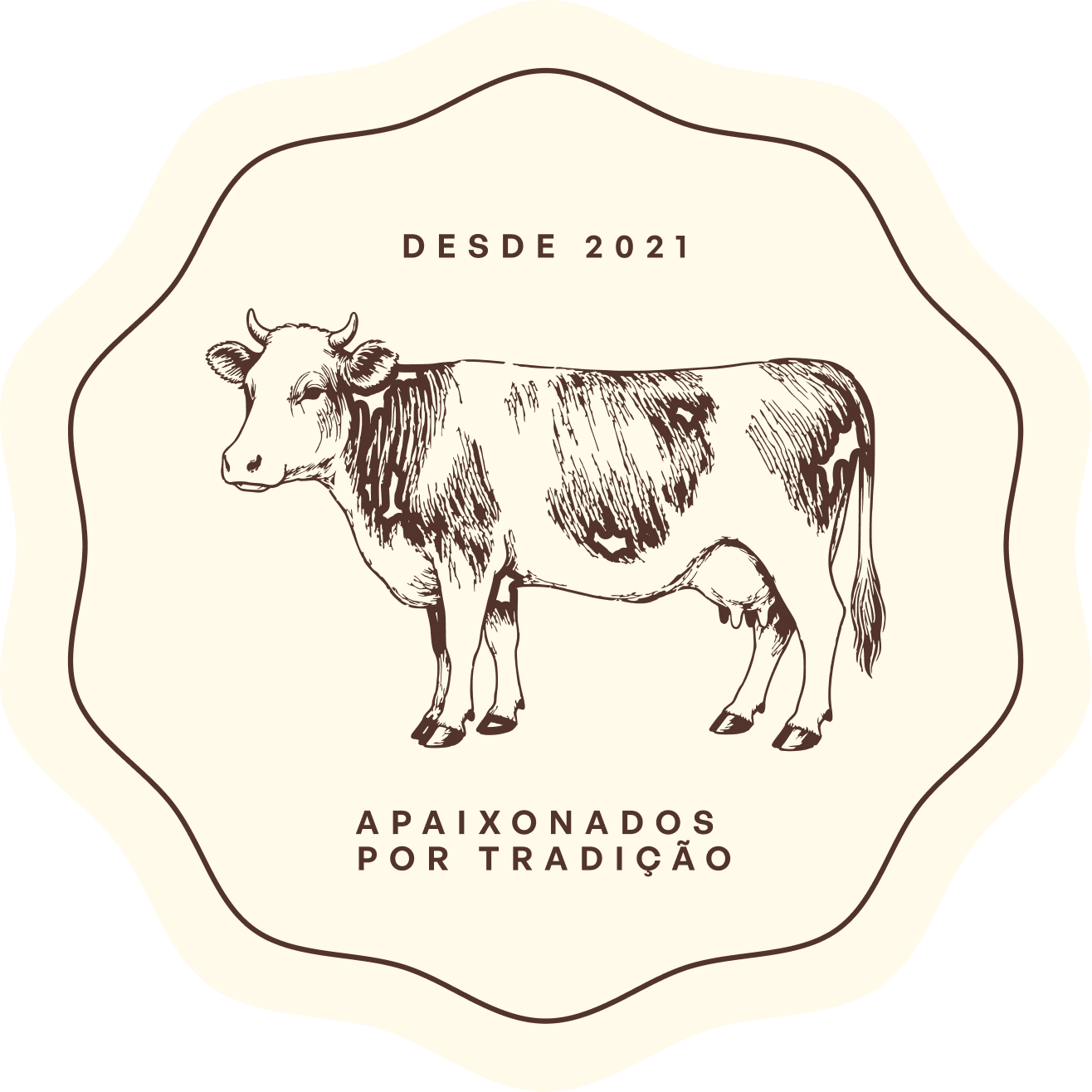 Selo vaca variação 7